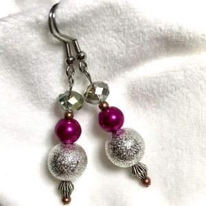 Handmade Earrings with Vintage and Modern Elements (E119-3H)